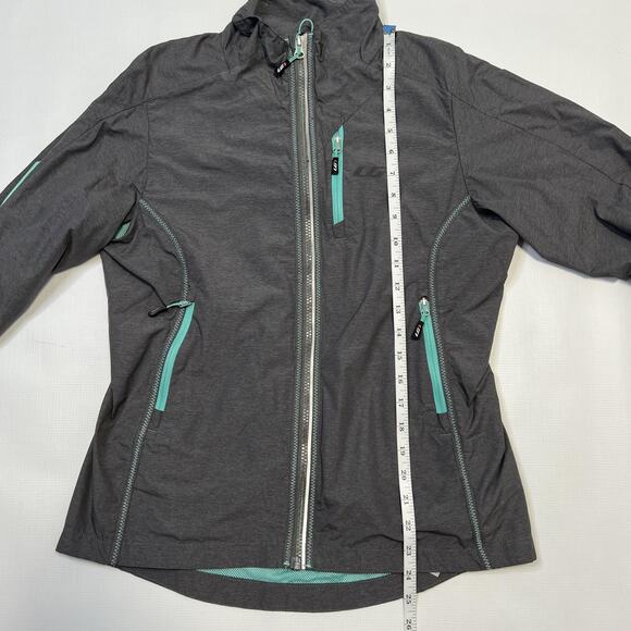 Louis Garneau Jacket Womens Medium Full Zip Cycling Windbreaker Reflective - Picture 8 of 11